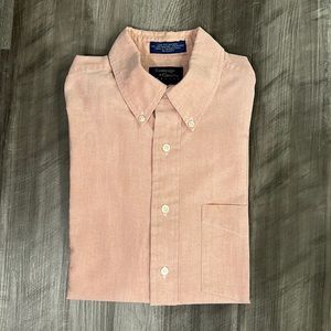 Cambridge Classics by Mervyn’s Two Ply Oxford Short Sleeve Button Down Shirt